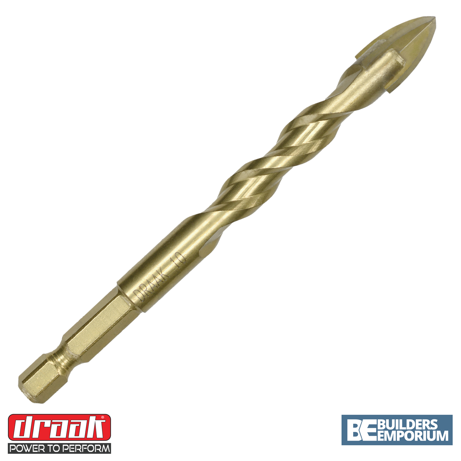 Draak 4 Point Tile Twist Bit Diamond Glass Hard Tiles Drill Ground Tip Ebay